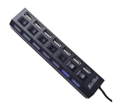 Multiplicador de USB'S KOLKE 7 Puertos 2.0 - Tienda Universo